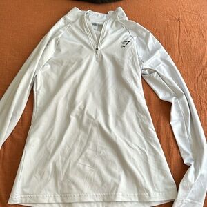 GYMSHARK LONGSLEEVE QUARTER ZIP